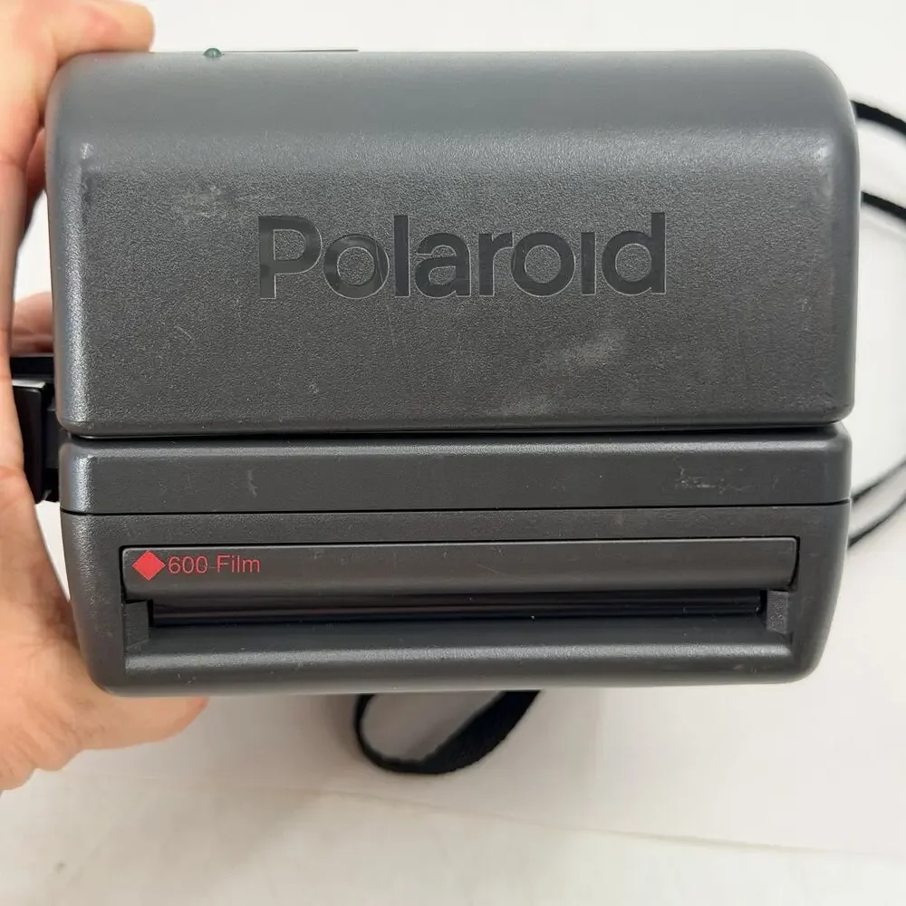 Vintage Polaroid Camera One Step Close UP Flash Use 600 Film